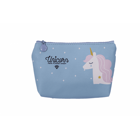 Portfard Blue Unicorn - Adda Gifts 