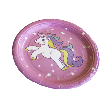 Set Farfurii Pink Unicorn - Adda Gifts 