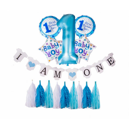 Set aniversar I AM ONE-Baby boy - Adda Gifts 