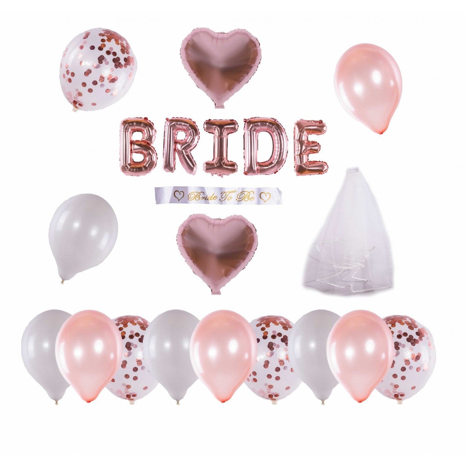 Set baloane-Bride to B - Adda Gifts 
