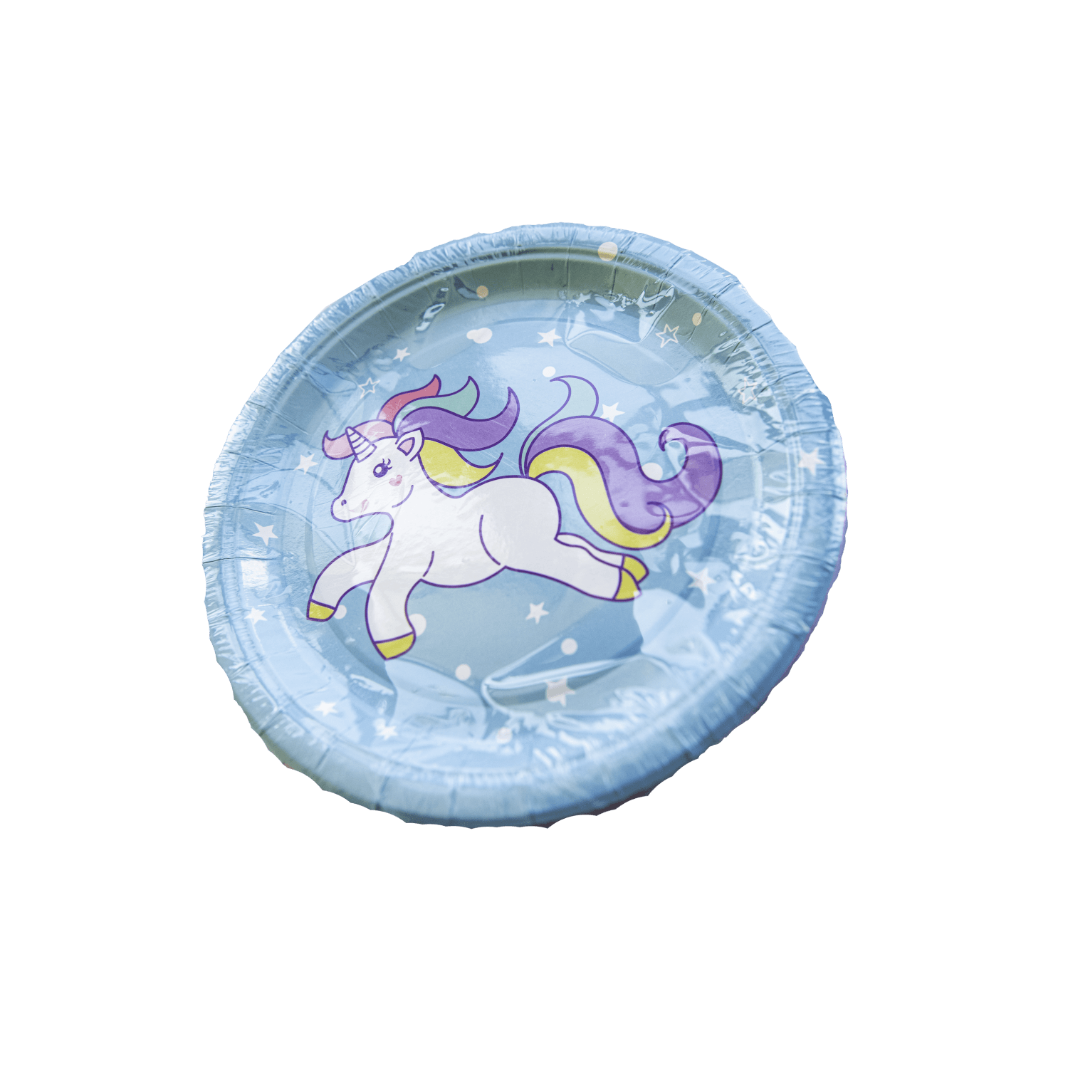 Set Farfurii Blue/Pink Unicorn - Adda Gifts 