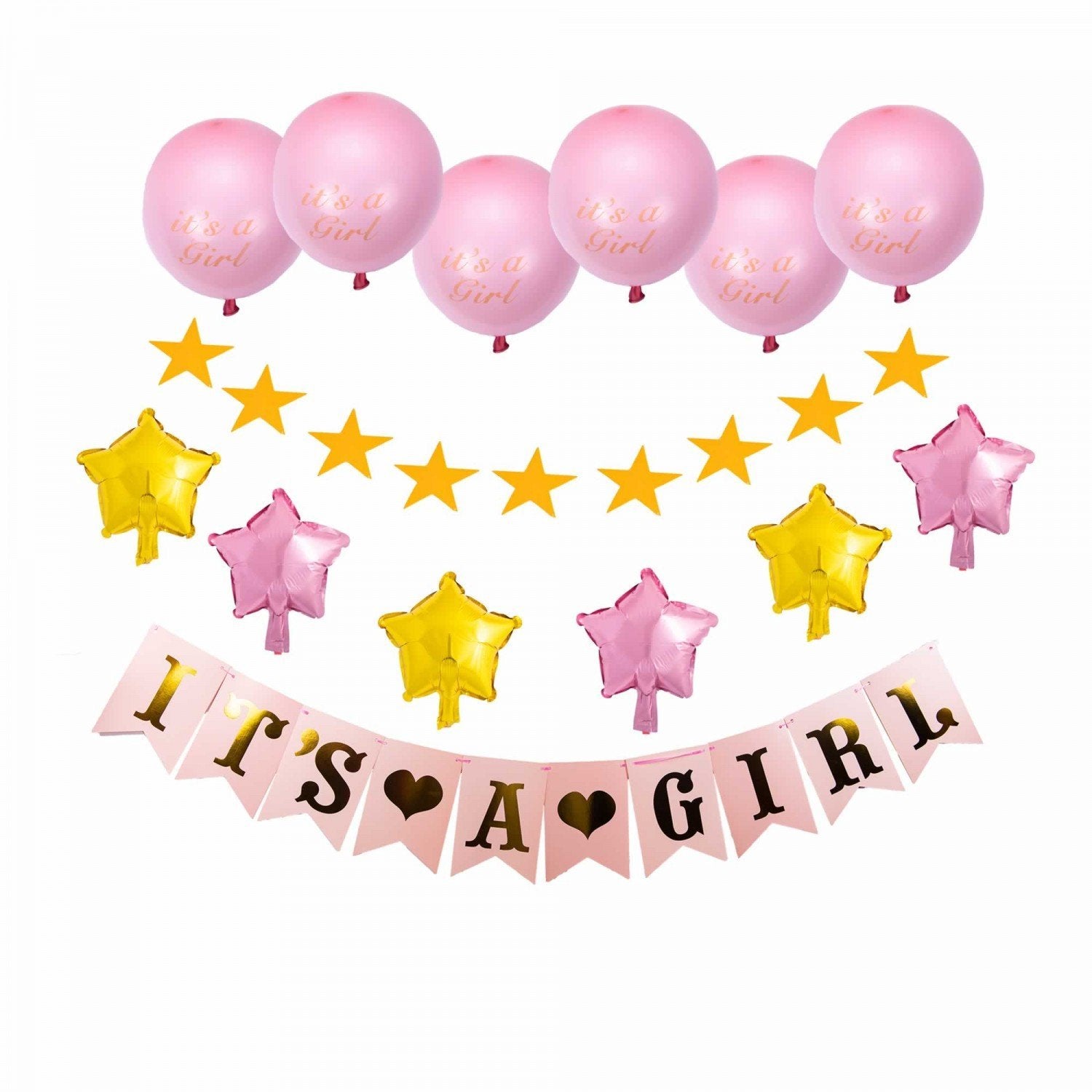 Set aniversar baby shower-Girl - Adda Gifts 