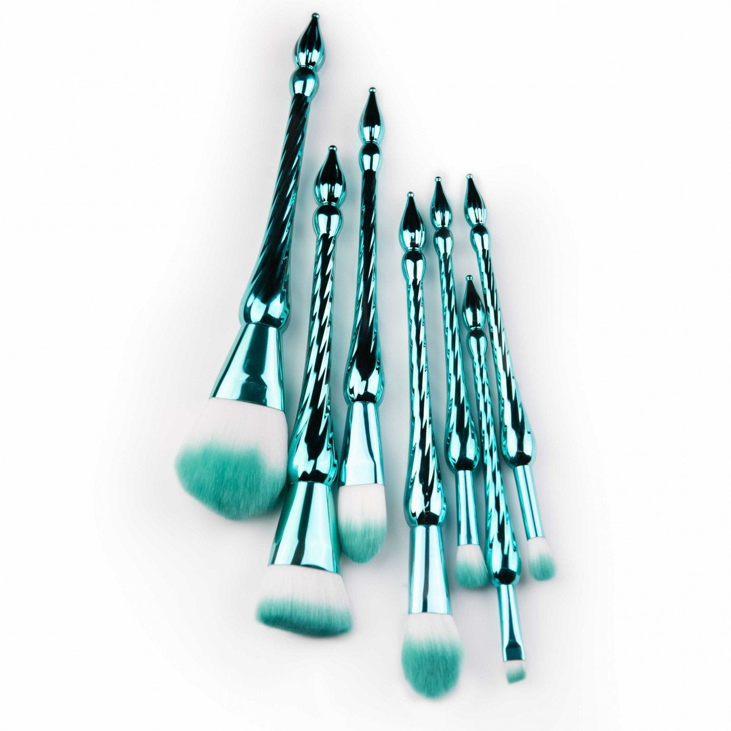 Set pensule machiaj-Turquoise Madness - Adda Gifts 