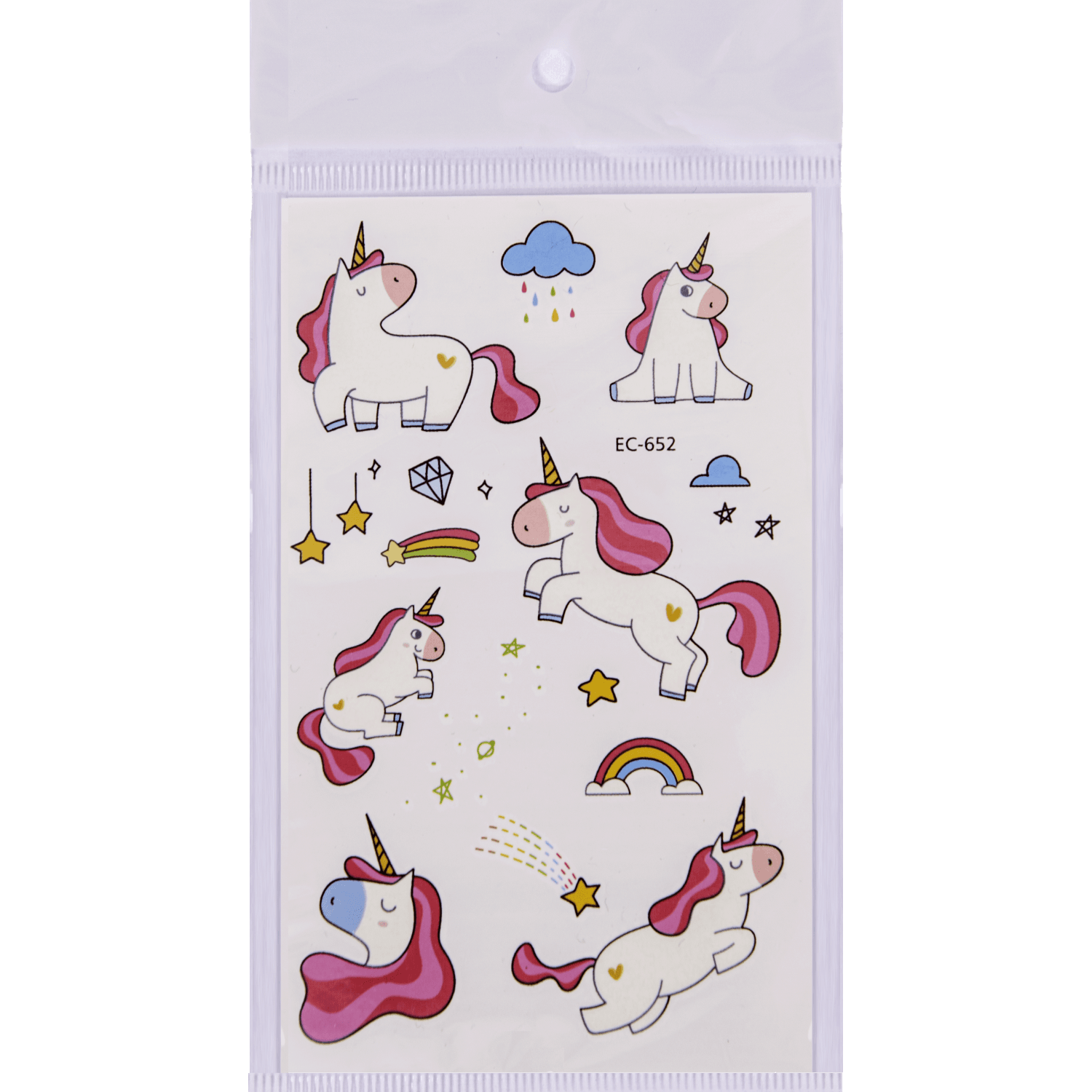 Set Unicorn Tattoo - Adda Gifts 