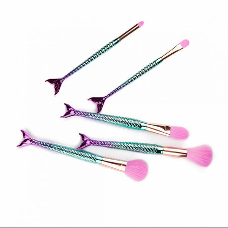 Set 5 pensule machiaj-Mermaid Tail - Adda Gifts 