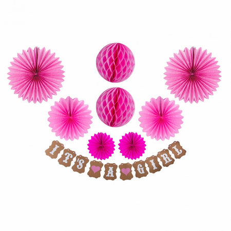 Set aniversar baby shower- Baby girl -Mom to be - Adda Gifts 