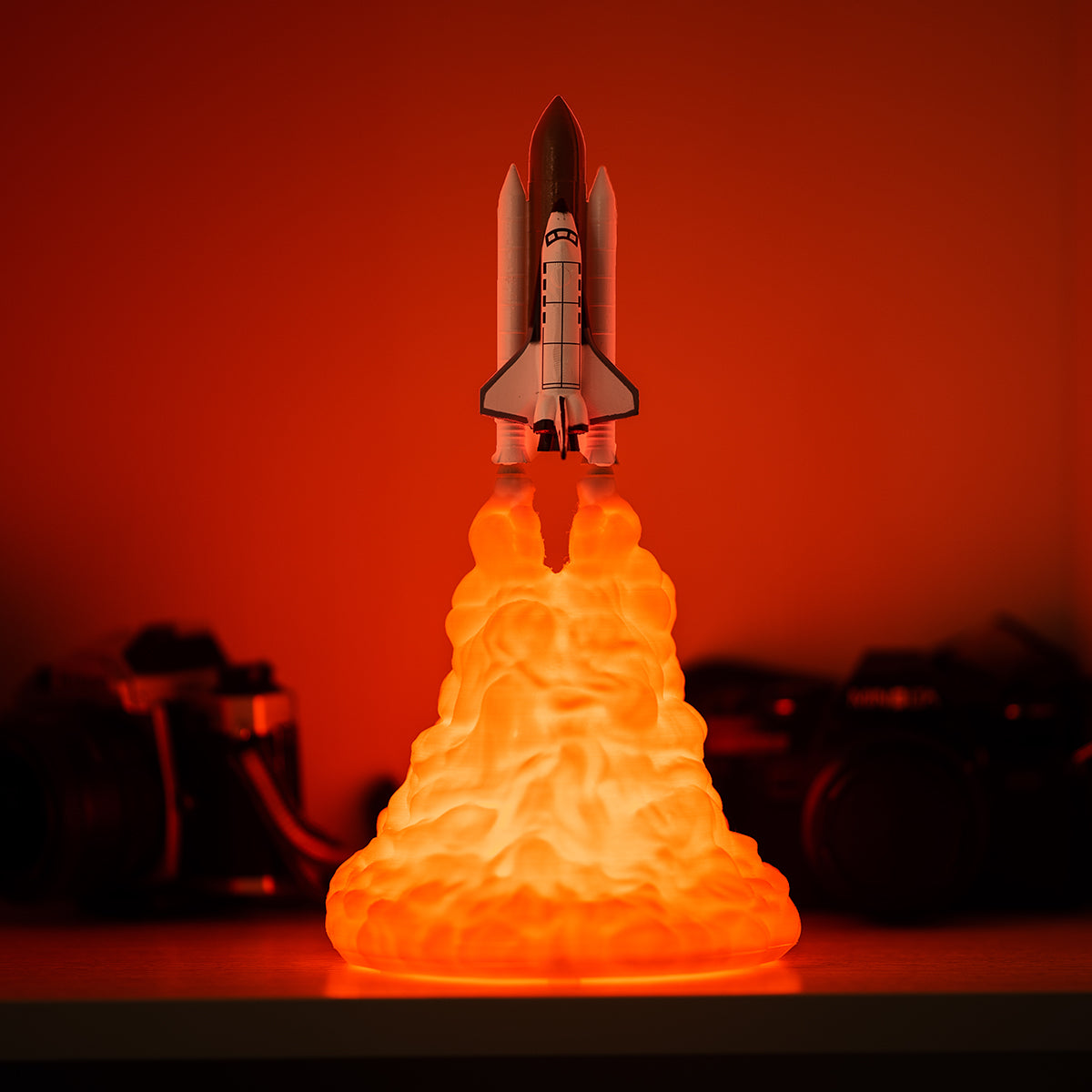 Lampa de veghe 3D Rocket-Take off