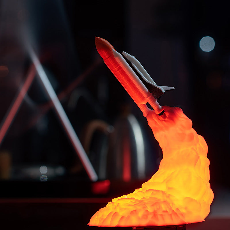 Lampa de veghe 3D Rocket-Shooting for the Stars