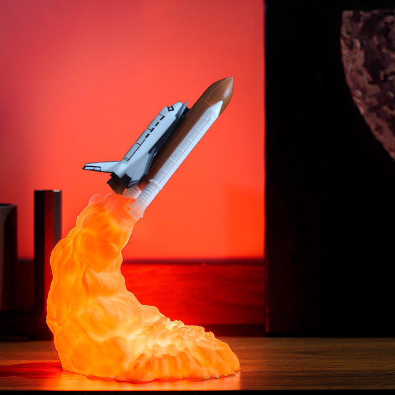 Lampa de veghe 3D Rocket-Shooting for the Stars