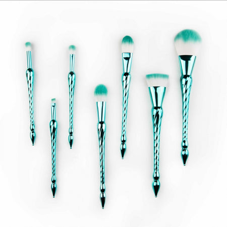 Set pensule machiaj-Turquoise Madness - Adda Gifts 