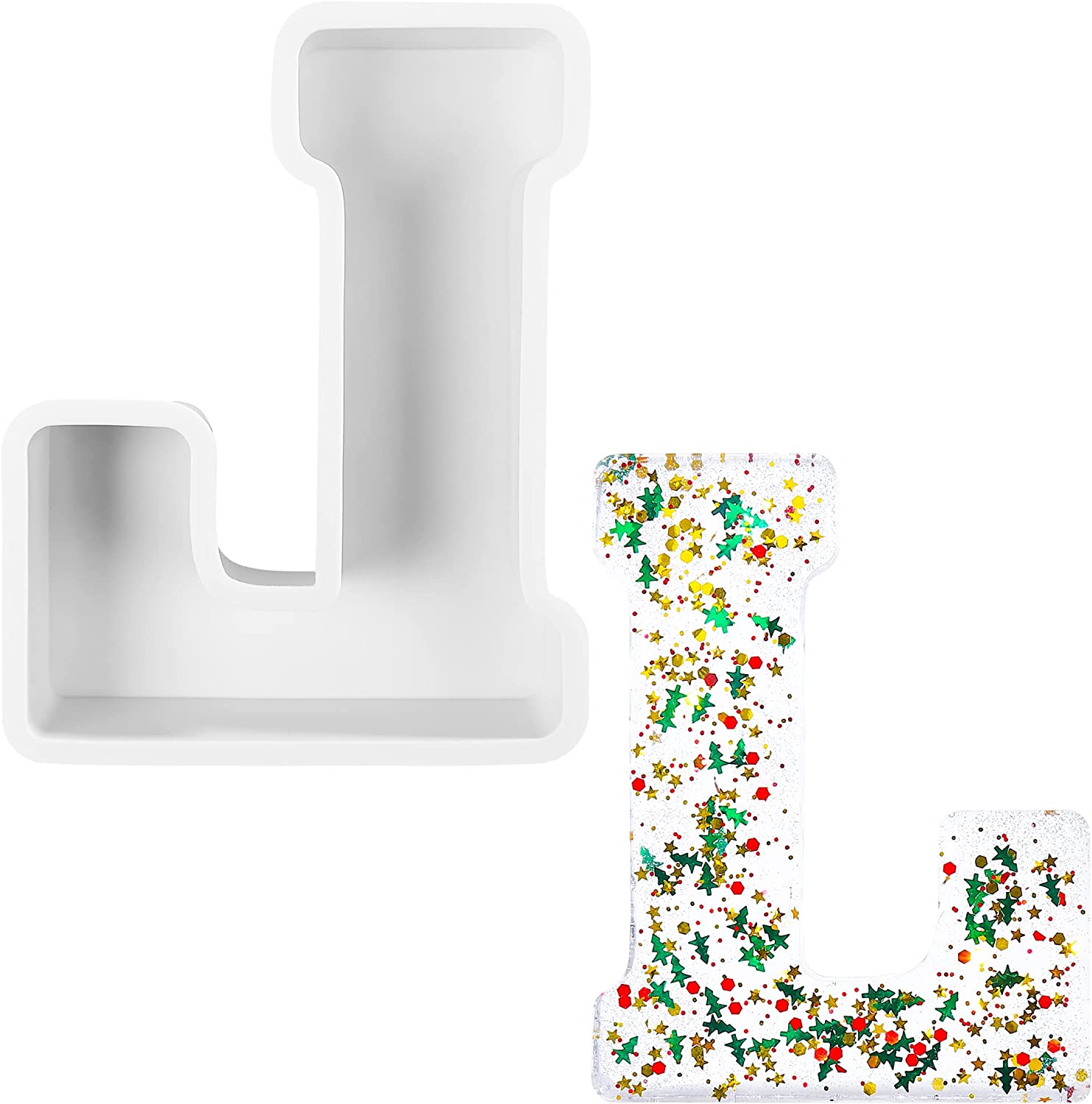 Matrita din silicon - litera alfabet mare L