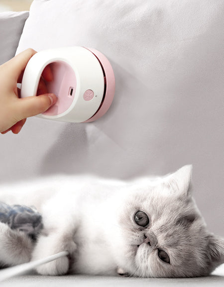 Mini aspirator de birou-No mess zone-roz