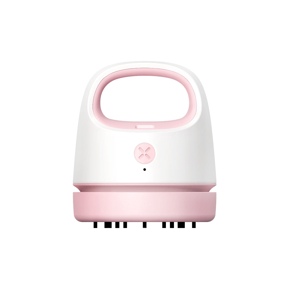 Mini aspirator de birou-No mess zone-roz