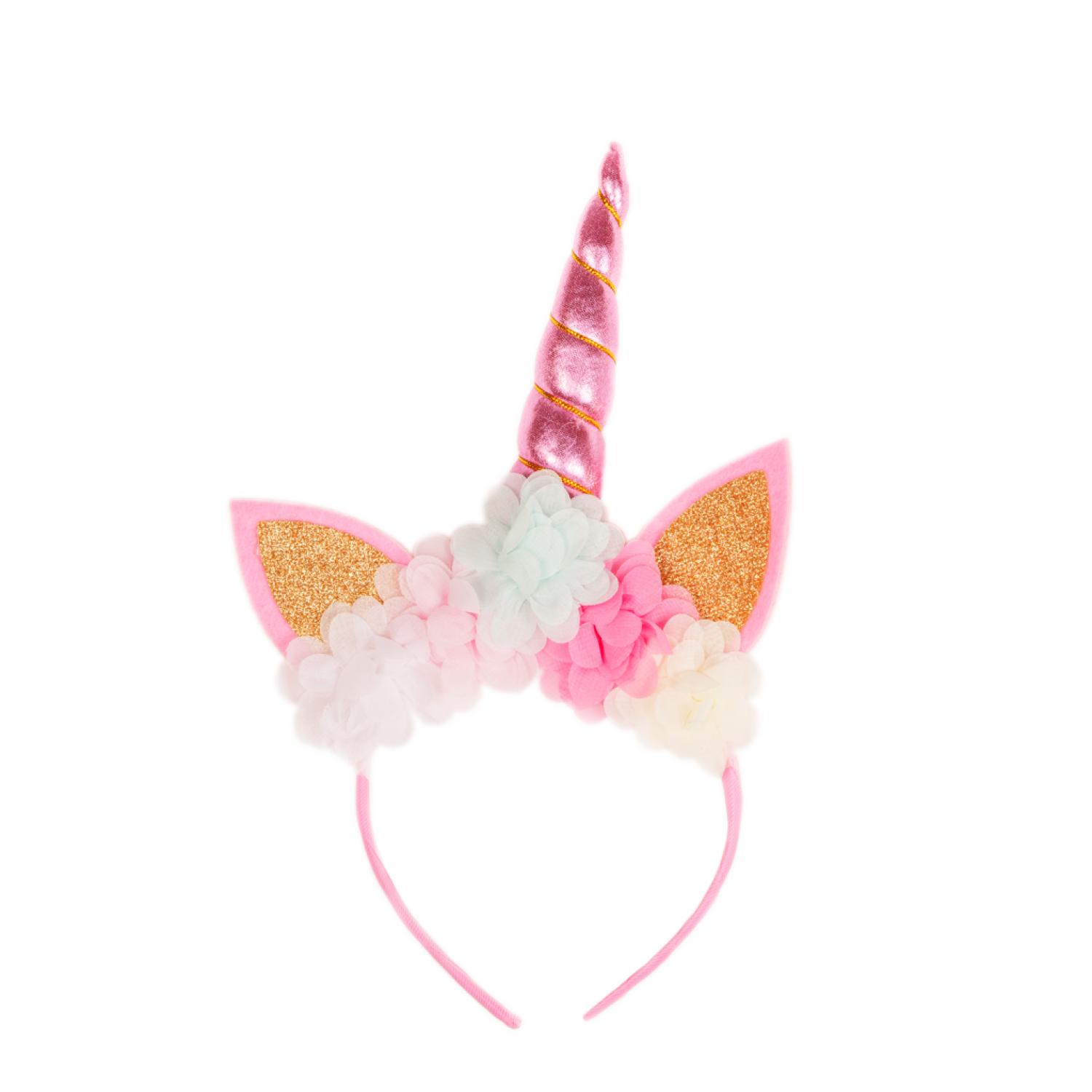 Set tutu și coroniță-Pink Unicorn - Adda Gifts 