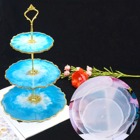 Matrita din silicon - Set 3 piese pentru etajere