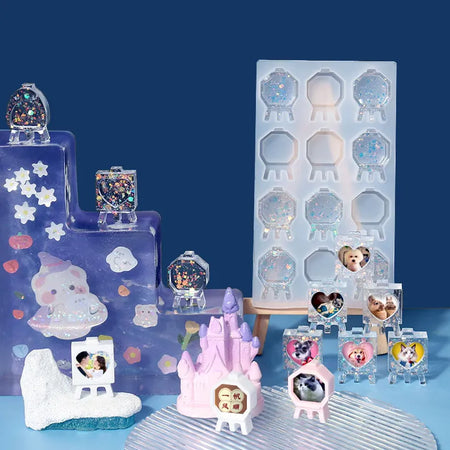 Matrita din silicon - breloc tv