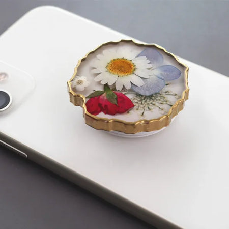 Popsocket blank alb-10 bucati/set