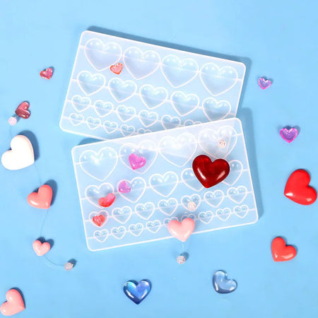 Matrita din silicon - inimi mici