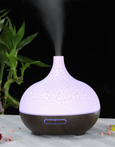 Umidificator ultrasonic si difuzor pentru aromaterapie Duo