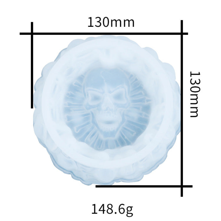 Matrita din silicon - Scrumiera craniu