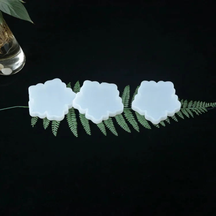 Matrita din silicon - Set tava si 4 suporturi de pahare- floare