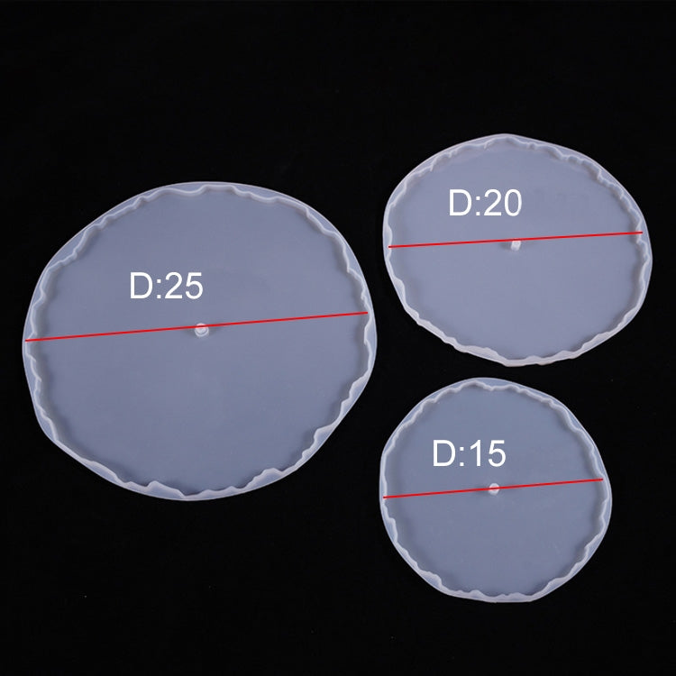 Matrita din silicon - Set 3 piese pentru etajere