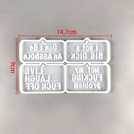 Matrita din silicon - Breloc amuzant