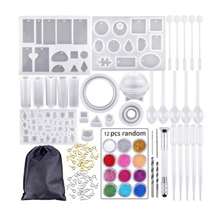 Matrita din silicon - Kit complet incepatori pentru rasina