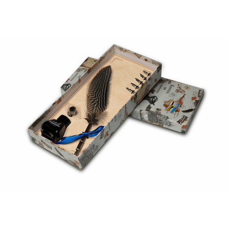 Set caligrafie cu peniță și pană de bibilică-Simplicity is Beauty - Adda Gifts 