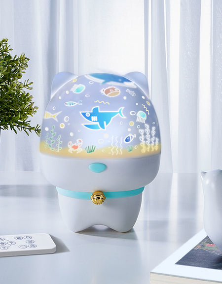 Lampa de veghe/proiector cu boxa bluetooth- My little friend