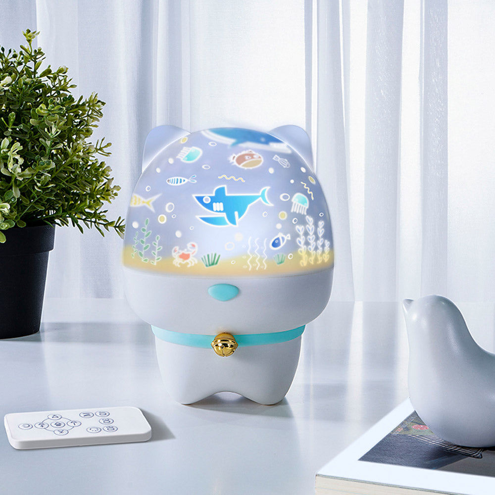 Lampa de veghe/proiector cu boxa bluetooth- My little friend