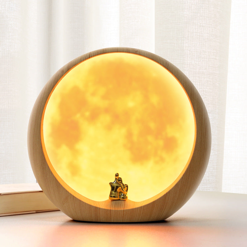Lampa de veghe-Romantic lovers cu aprindere prin atingere si 3 moduri de iluminat