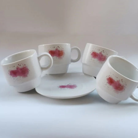 Set cafea-Pink Sparkle - Adda Gifts 
