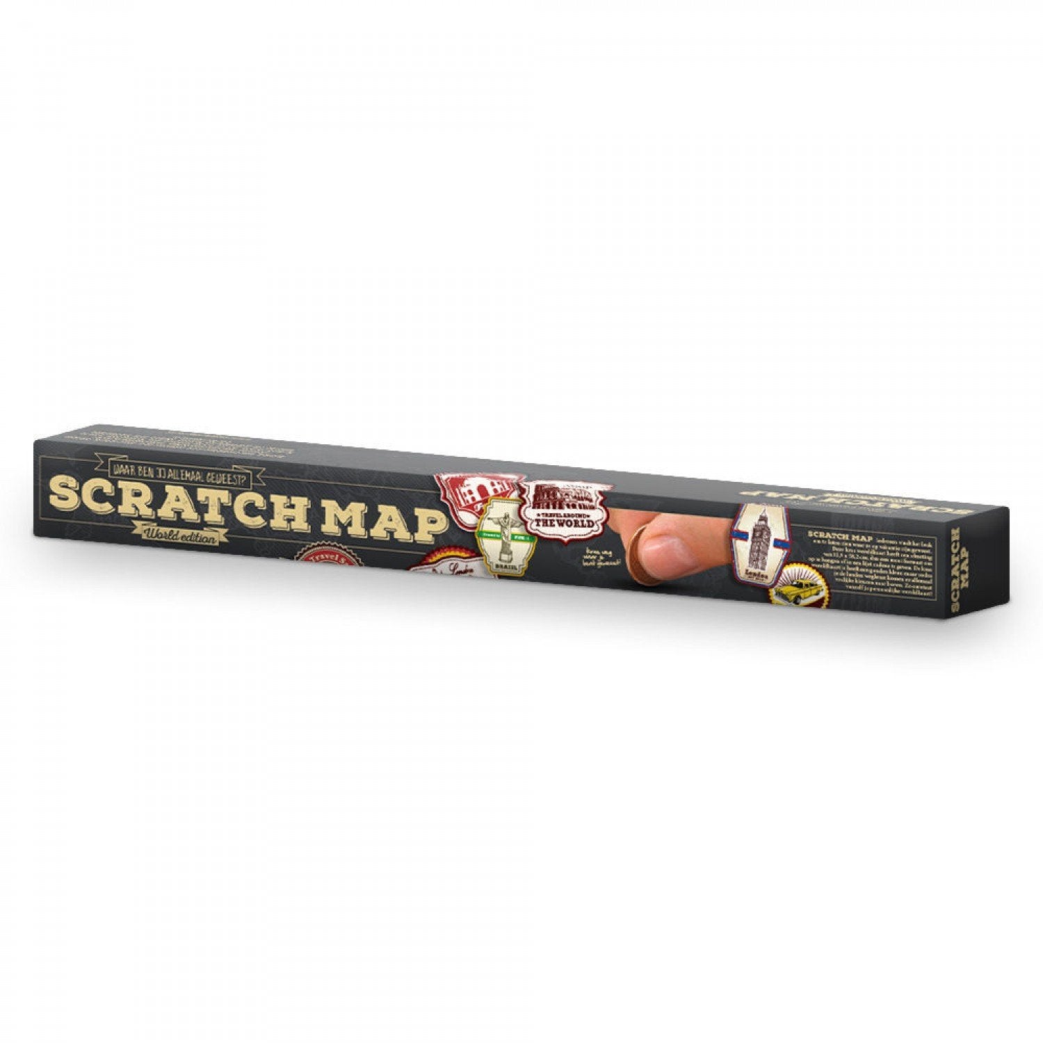 Hartă răzuibilă-All Around the World - Adda Gifts 