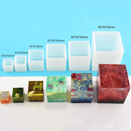 Matrita din silicon - set cuburi 6 bucati